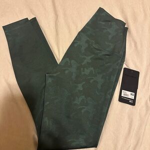 90 Degree By Reflex Dark Green Leggings